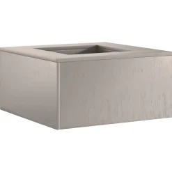 VIDAXL - Foyer carré 60x60x30 cm en acier résistant aux intempéries