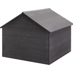 VIDAXL - Garage pour tondeuse à gazon gris 80x80x70 cm wpc