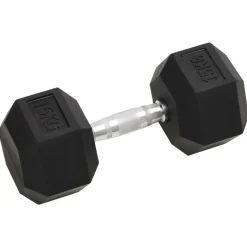 VIDAXL - Haltères 2 pcs 30 kg total fonte