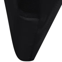 VIDAXL - Housse de chaise extensible 4 pcs noir