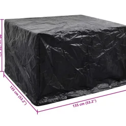 VIDAXL - Housse de salon de jardin 8 艙illets 135 x 135 x 90 cm
