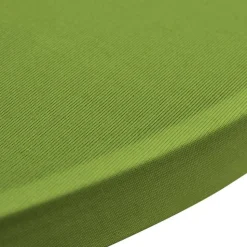 VIDAXL - Housse de table extensible 2 pcs 60 cm verte