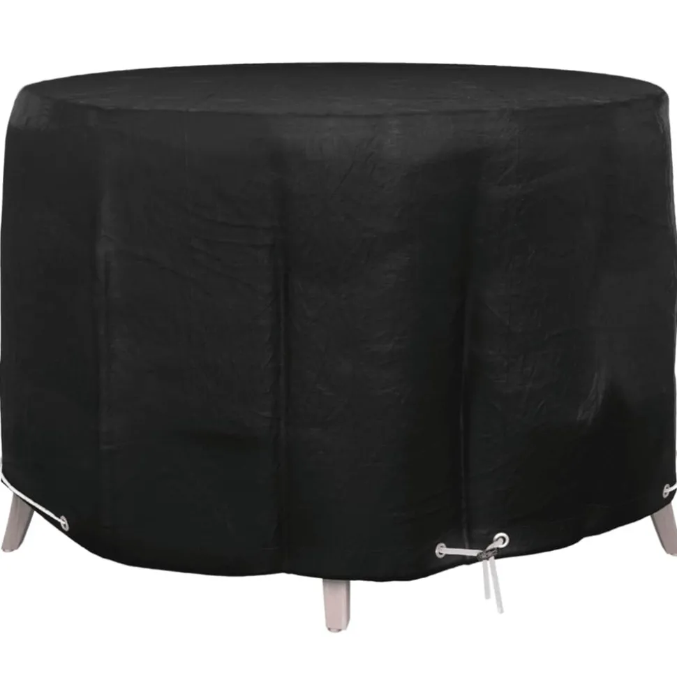 VIDAXL - Housse pour meubles de jardin 6 艙illets ø125x75 cm rond