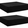 VIDAXL - Housses de salon de jardin 2 pcs 8 艙illets 200x200x70 cm
