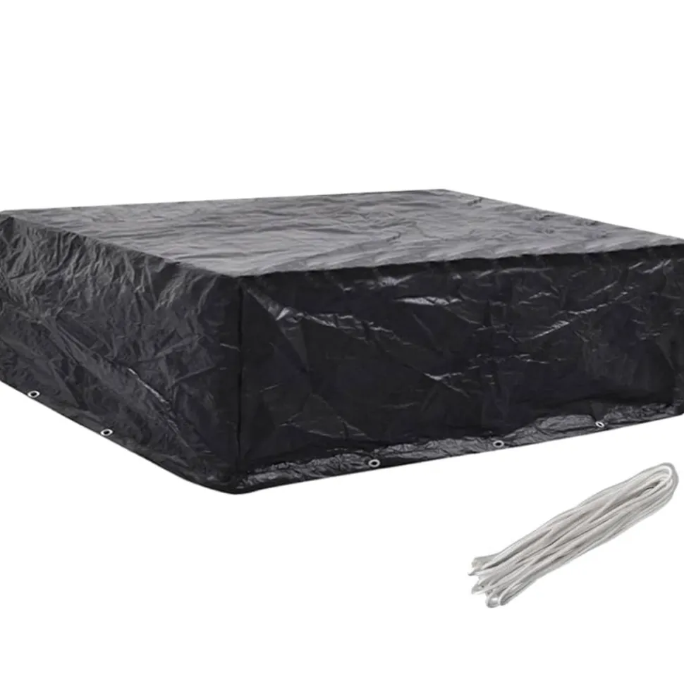 VIDAXL - Housses de salon de jardin 2 pcs 8 艙illets 250x210x90 cm