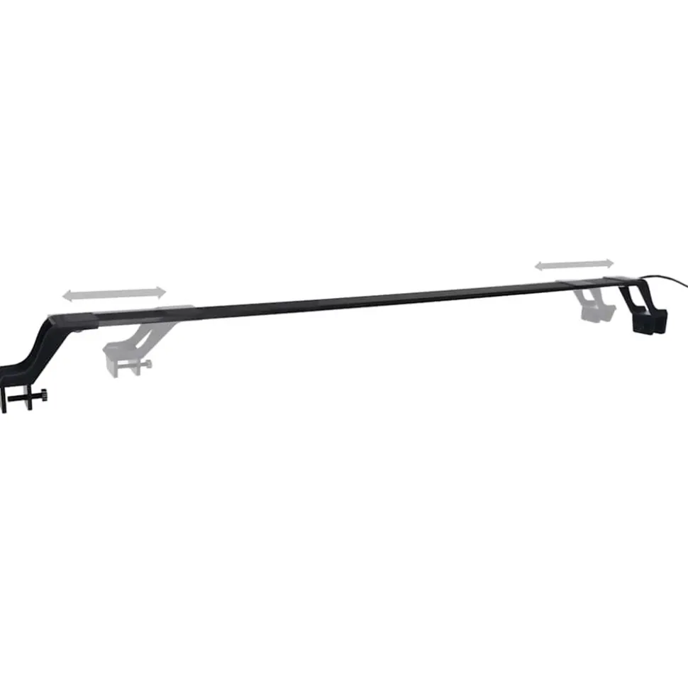VIDAXL - Lampe à led d'aquarium avec pinces 90-105 cm bleu et blanc