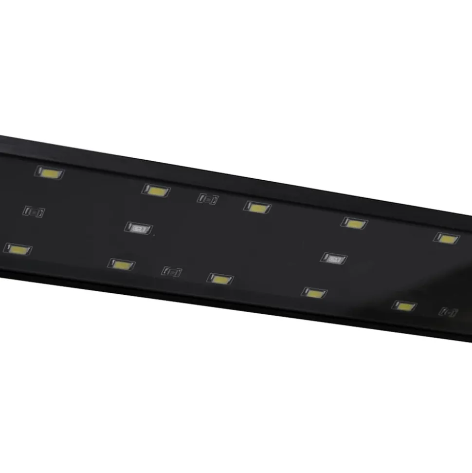 VIDAXL - Lampe à led d'aquarium avec pinces 75-90 cm bleu et blanc