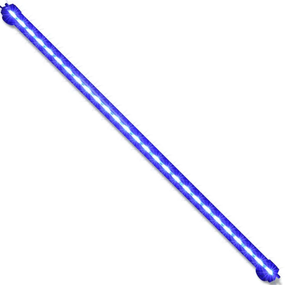 VIDAXL - Lampe led de bulles d'aquarium rvb 71 cm