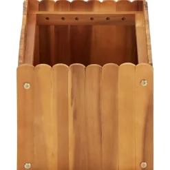 VIDAXL - Lit surélevé de jardin 50x30x25 cm bois massif d acacia