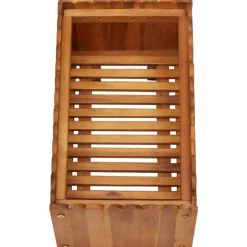 VIDAXL - Lit surélevé de jardin 50x30x25 cm bois massif d acacia