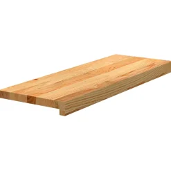 VIDAXL - Marches d'escalier 12 pcs marron clair 70x30x2 cm chêne massif