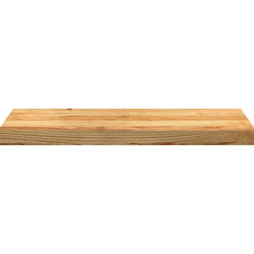 VIDAXL - Marches d'escalier 12 pcs marron clair 70x30x2 cm chêne massif