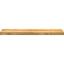 VIDAXL - Marches d'escalier 4 pcs marron clair 90x30x2 cm chêne massif