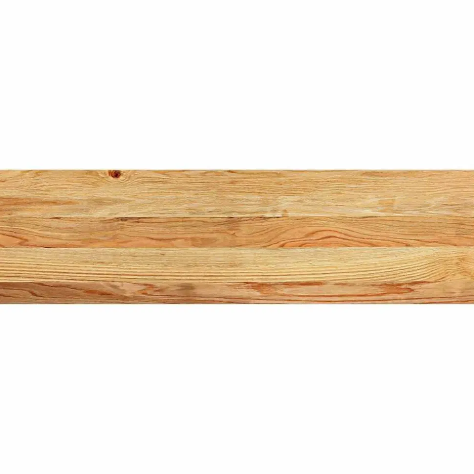 VIDAXL - Marches d'escalier 2 pcs marron clair 90x30x2 cm chêne massif