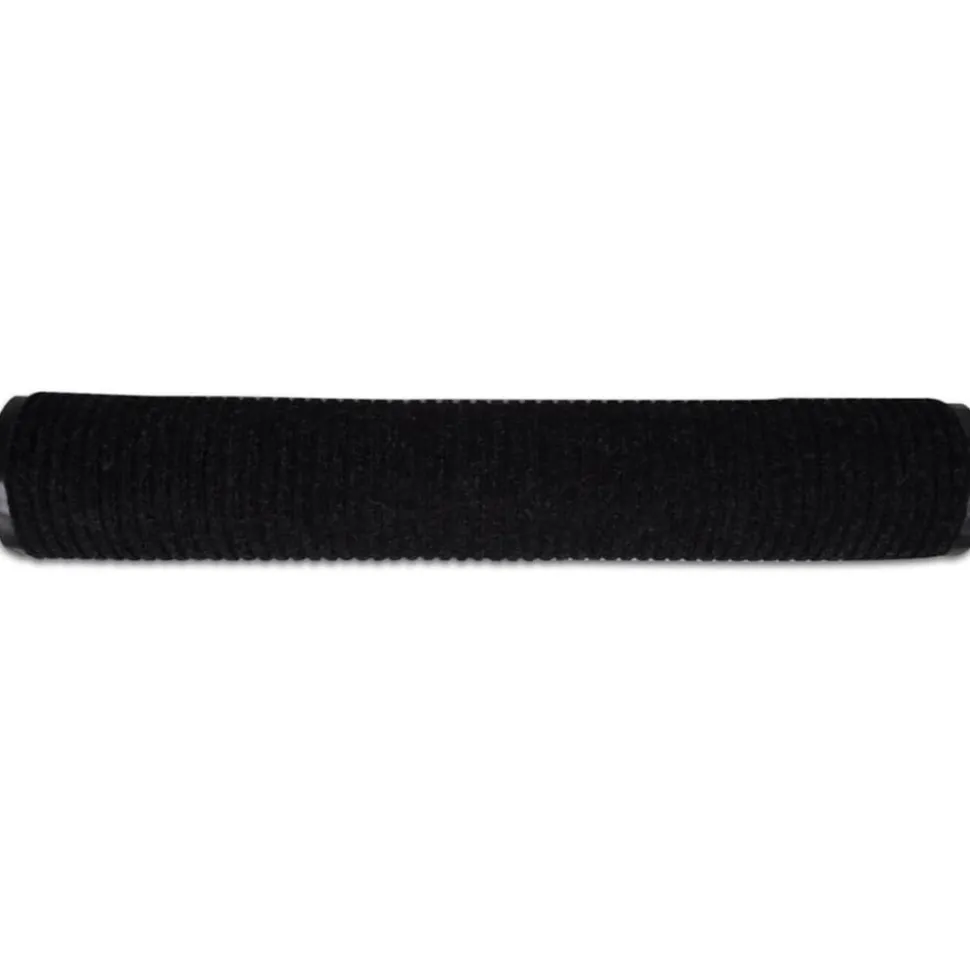 VIDAXL - Paillasson noir pvc 90 x 150 cm
