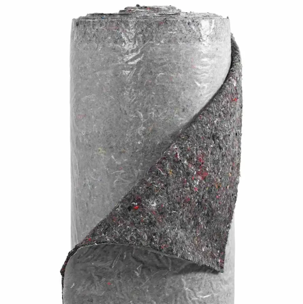VIDAXL - Polaire pour piscine gris 1 x 25 m polyester et coton