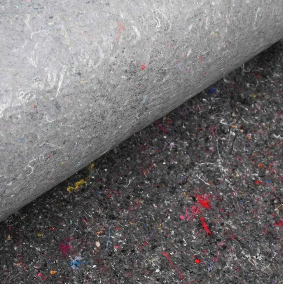 VIDAXL - Polaire pour piscine gris 1 x 50 m polyester et coton