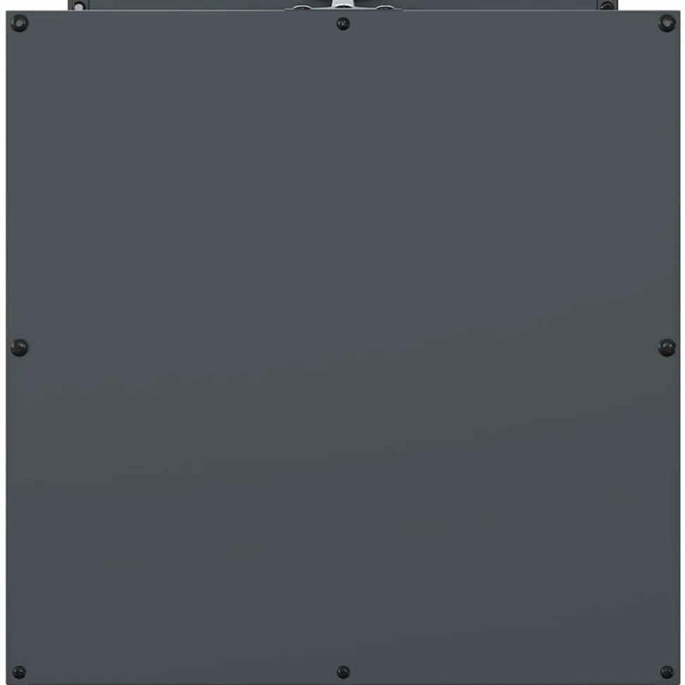 VIDAXL - Portant de bois chauffage anthracite 40x40x40 cm