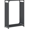 VIDAXL - Portant de bois chauffage anthracite 60x28x90 cm