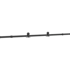 VIDAXL - Porte coulissante et kit de quincaillerie 90x210 cm pin massif