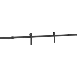 VIDAXL - Porte coulissante et kit de quincaillerie 90x210 cm pin massif