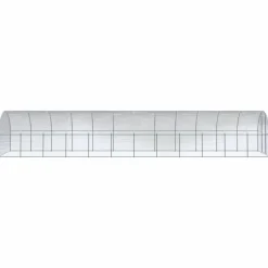 VIDAXL - Poulailler d extérieur 3x12x2 m acier galvanisé