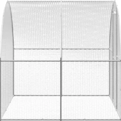 VIDAXL - Poulailler d extérieur 3x12x2 m acier galvanisé