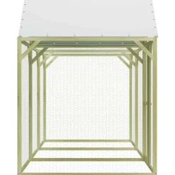 VIDAXL - Poulailler 4,5x1,5x2 m pinède imprégnée