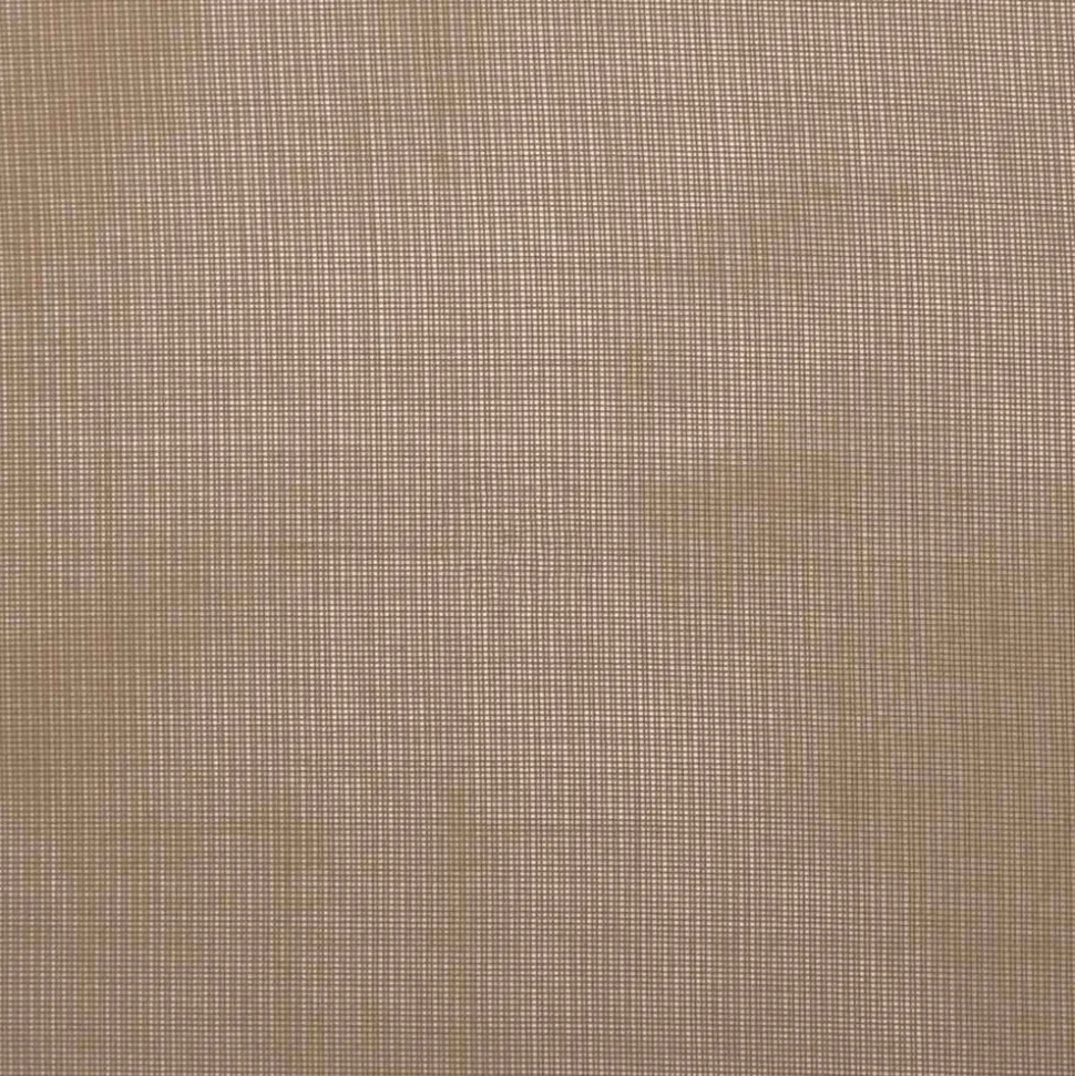 VIDAXL - Rideaux en voile avec œillets 2 pcs marron clair