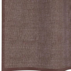 VIDAXL - Rideaux en voile avec œillets 2 pcs marron 140x260 cm
