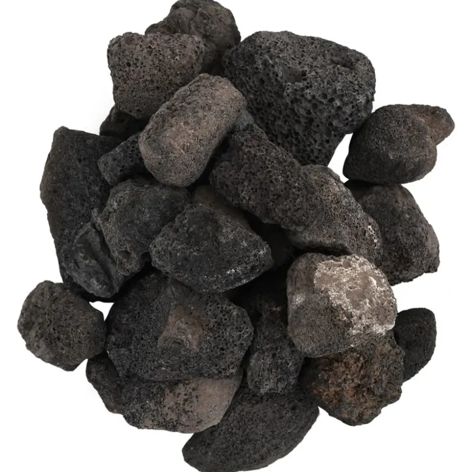 VIDAXL - Roches volcaniques 10 kg noir 5-8 cm