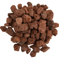 VIDAXL - Roches volcaniques 25 kg rouge 1-2 cm