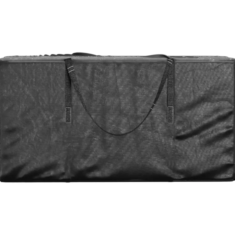 VIDAXL - Sacs de rangement pour coussins de jardin 2 pcs noir