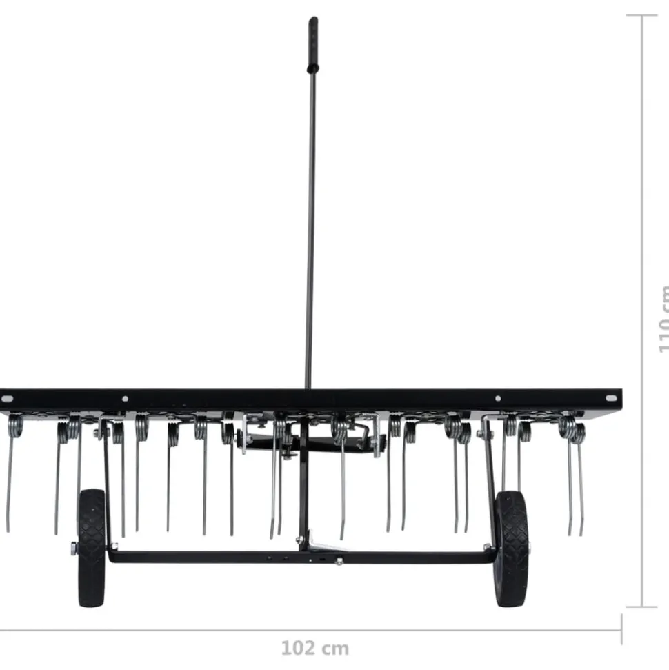 VIDAXL - Scarificateur pour tondeuse autoportée 100 cm
