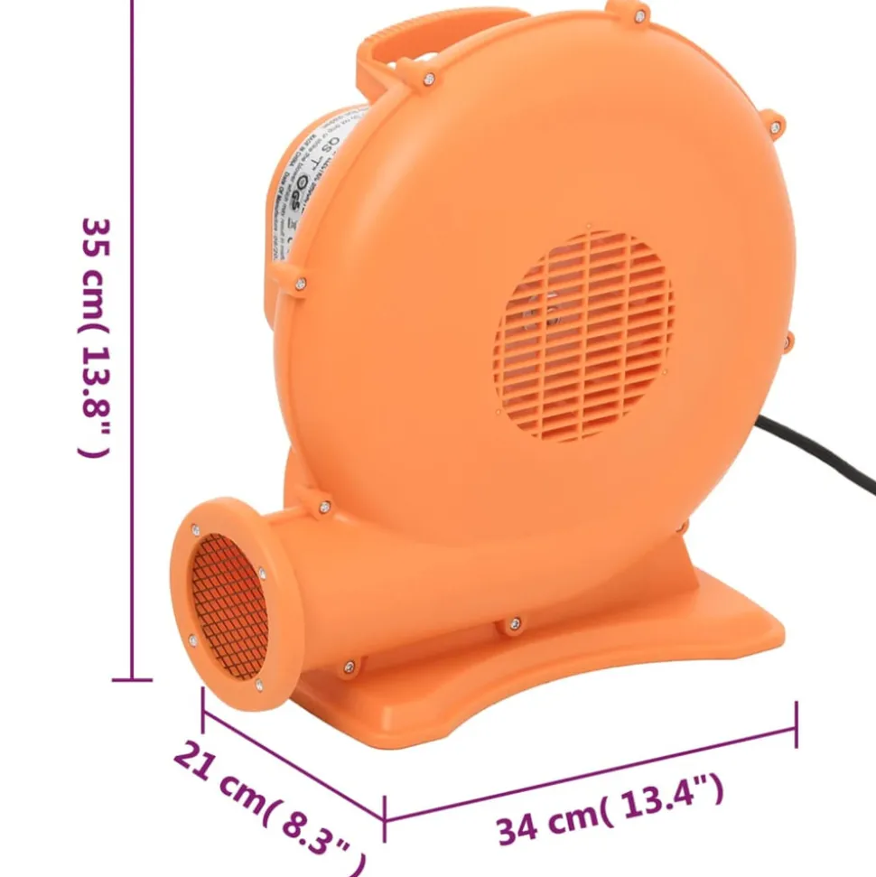 VIDAXL - Souffleur d'air électrique 300 w
