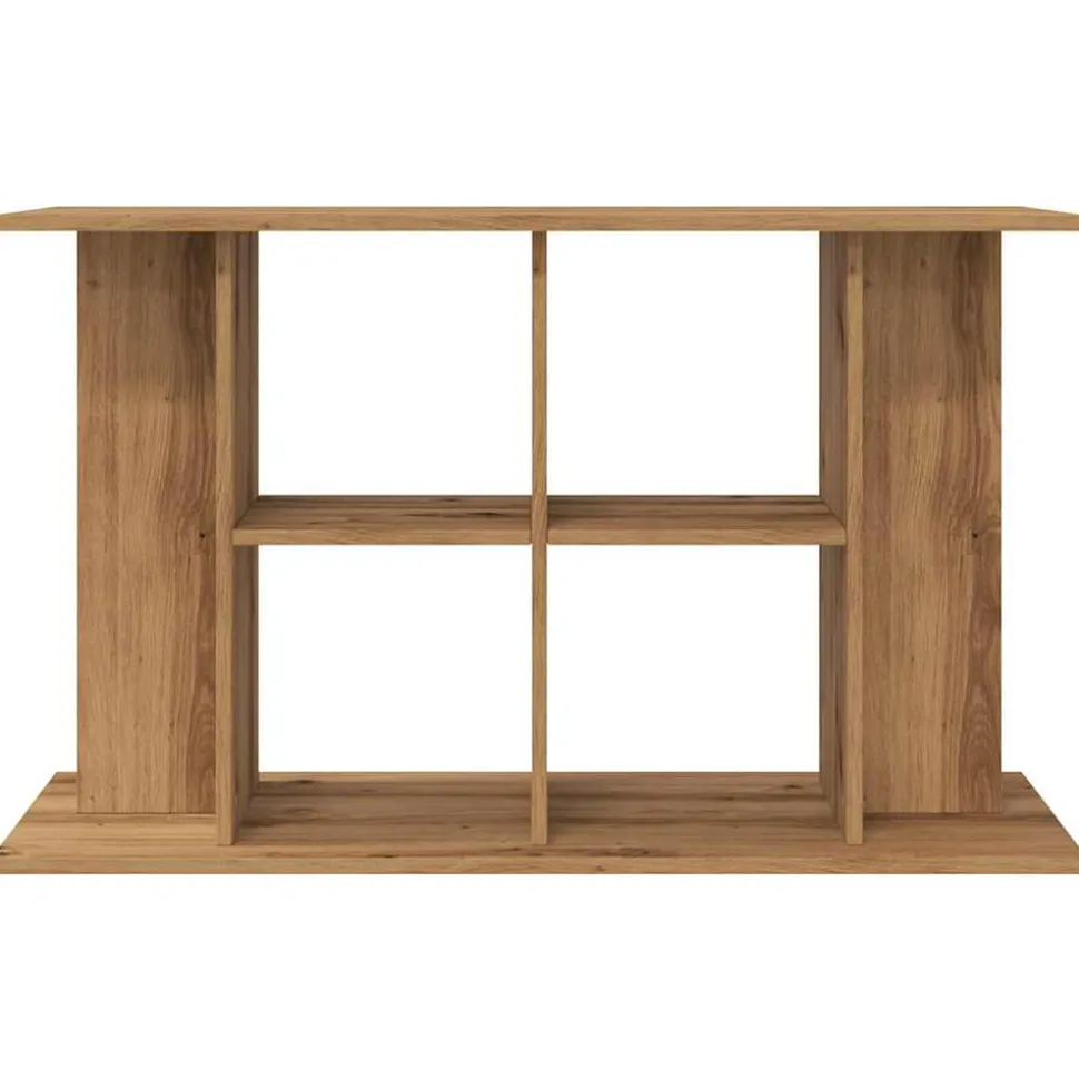 VIDAXL - Support d'aquarium chêne artisanal 100x40x60 cm bois ingénierie