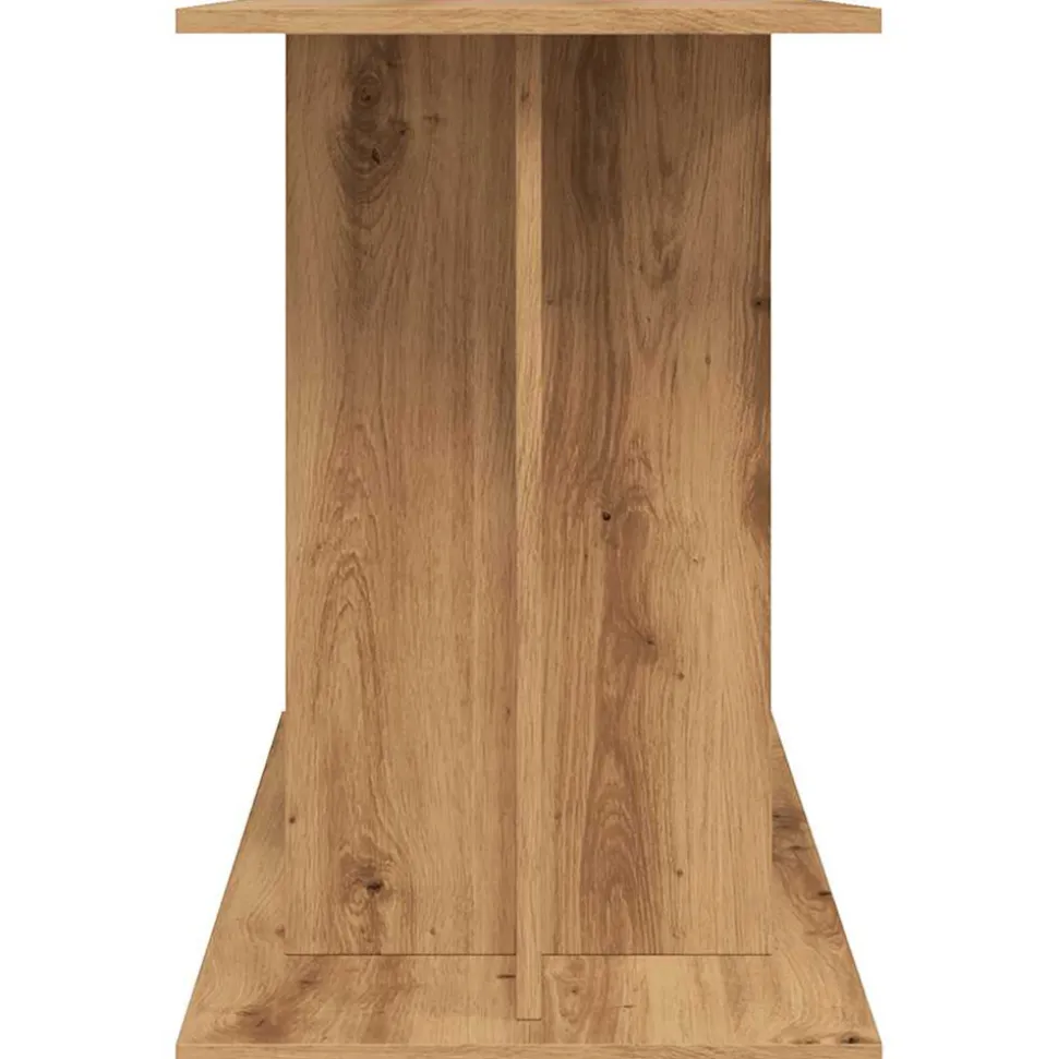 VIDAXL - Support d'aquarium chêne artisanal 100x40x60 cm bois ingénierie