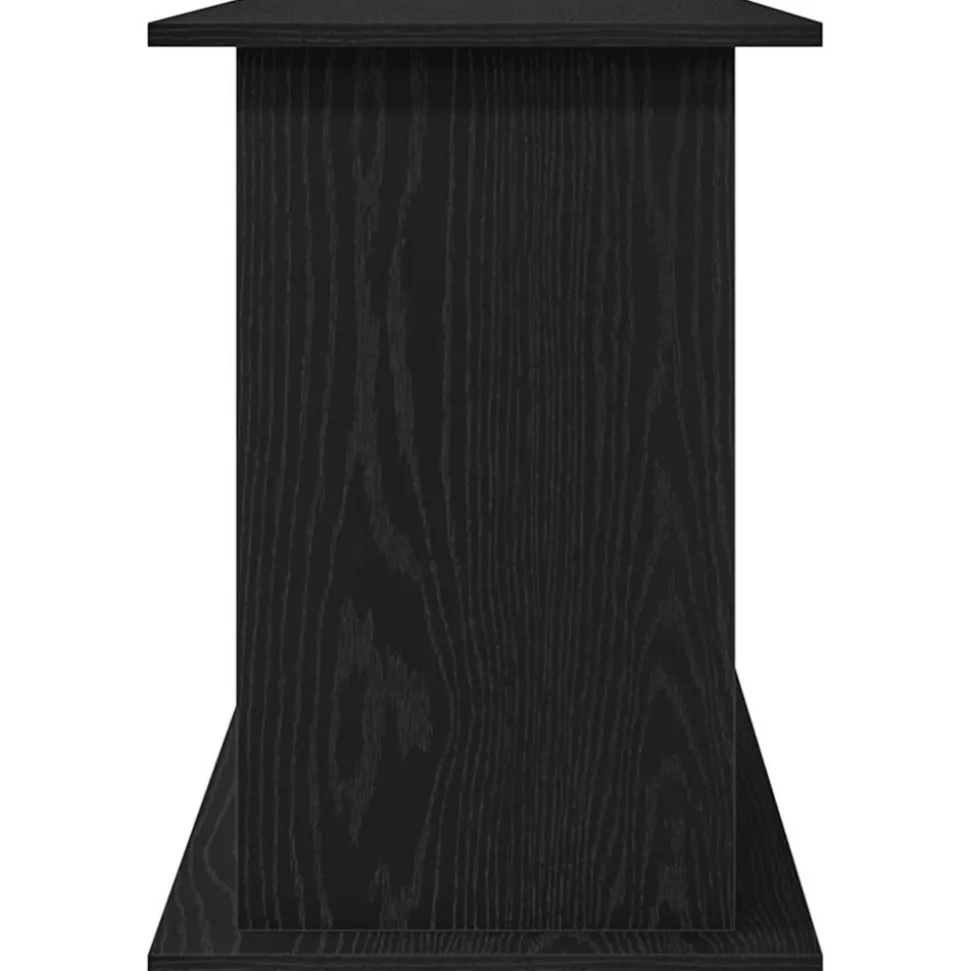 VIDAXL - Support d'aquarium chêne noir 101x41x58 cm bois d'ingénierie