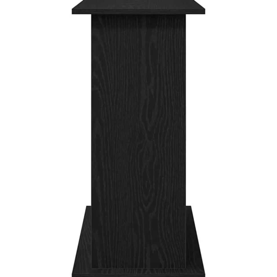 VIDAXL - Support pour aquarium chêne noir 81x36x73 cm bois d'ingénierie