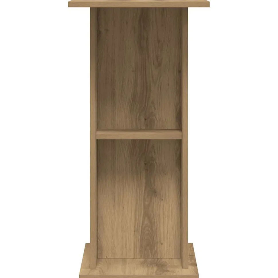 VIDAXL - Support pour aquarium chêne artisanal 36x60,5x72,5 cm