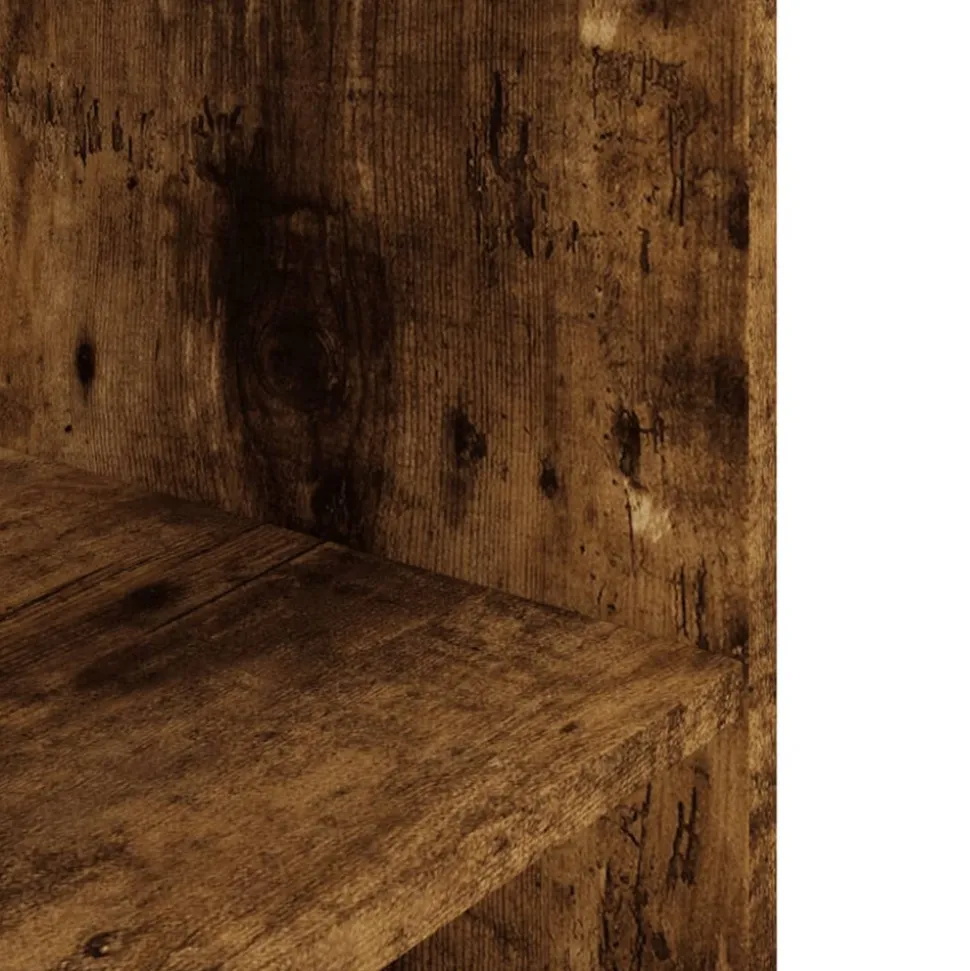 VIDAXL - Support pour aquarium chêne fumé 80x35x60 cm bois d ingénierie