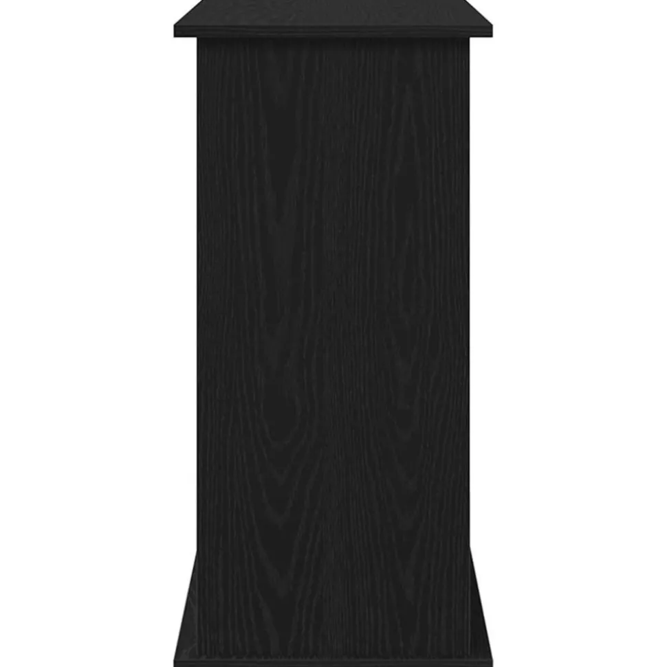VIDAXL - Support pour aquarium chêne noir 81x36x73 cm bois d'ingénierie
