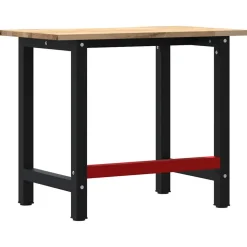 VIDAXL - Établi 100x60x81,5 cm bois de chêne massif