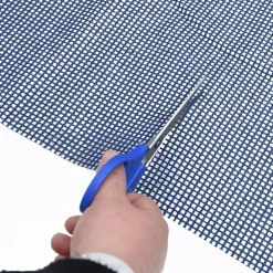 VIDAXL - Tapis de tente bleu 4x3 m