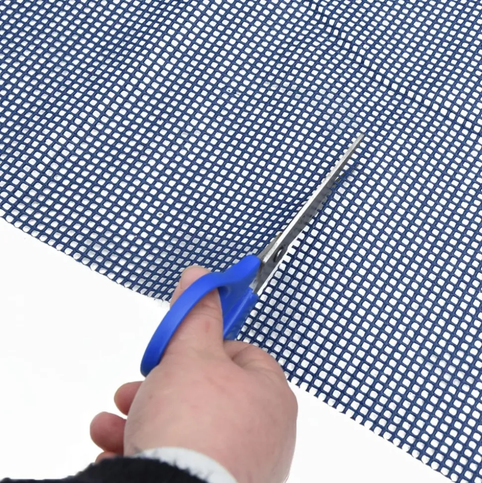 VIDAXL - Tapis de tente bleu 3x2,5 m