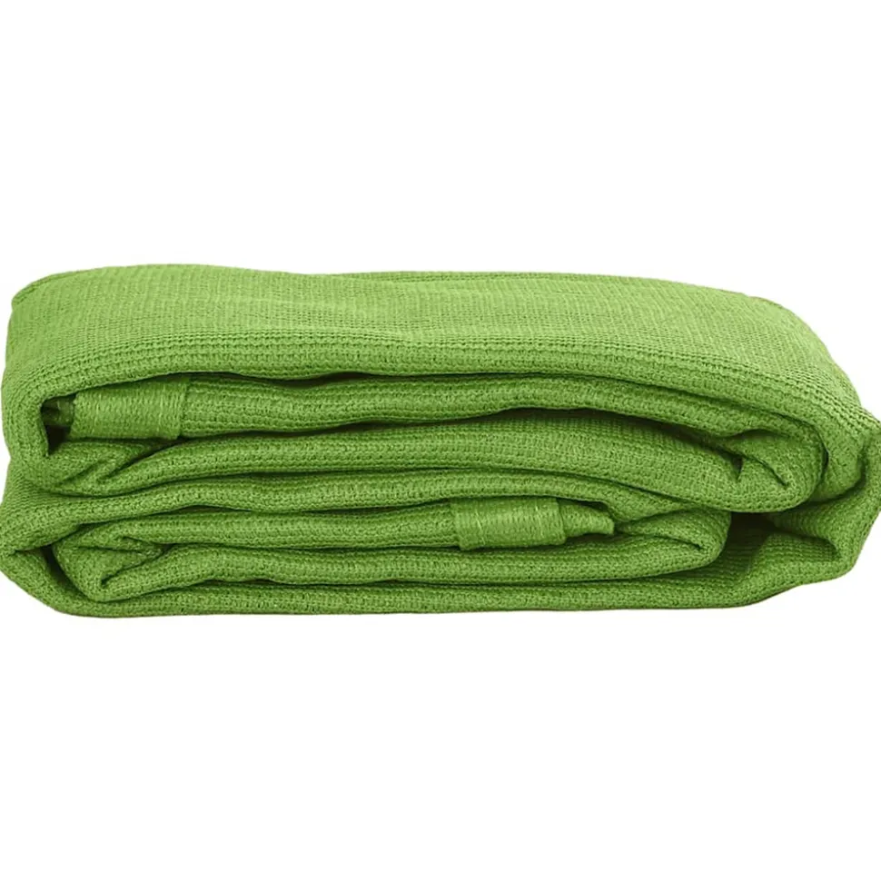 VIDAXL - Tapis de tente vert clair 250x600 cm pehd
