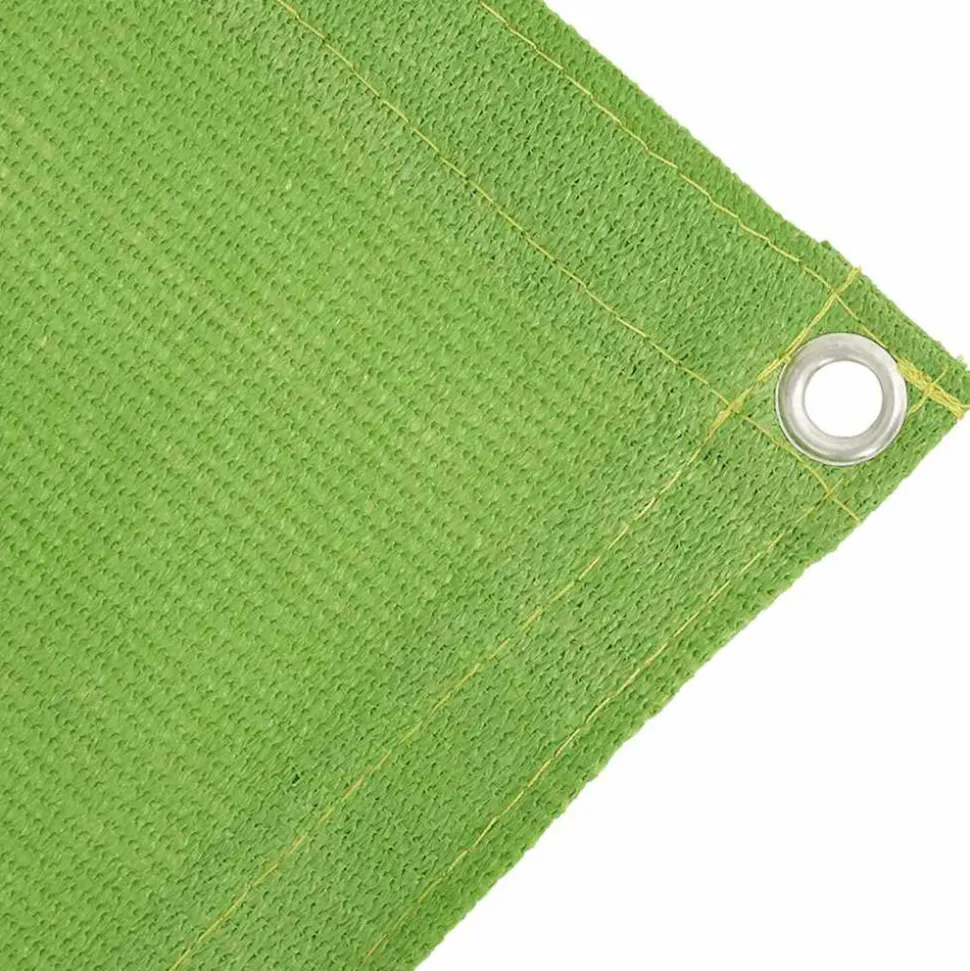 VIDAXL - Tapis de tente vert clair 250x600 cm pehd