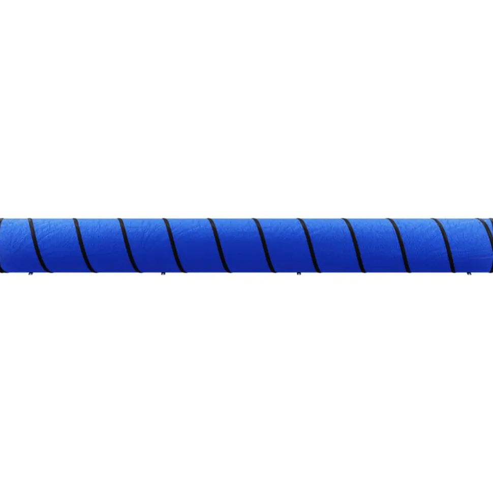 VIDAXL - Tunnel pour chien bleu ø 55x500 cm polyester