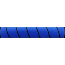 VIDAXL - Tunnel pour chien bleu ø 50x300 cm polyester