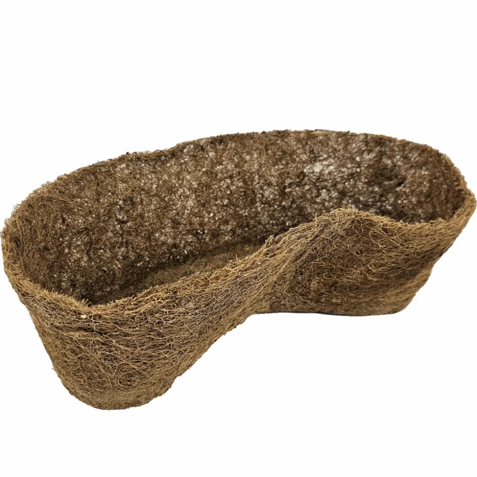WILLEMSE FRANCE - Panier coco ovale - la pièce / l 20cm / l 45cm / h 15cm